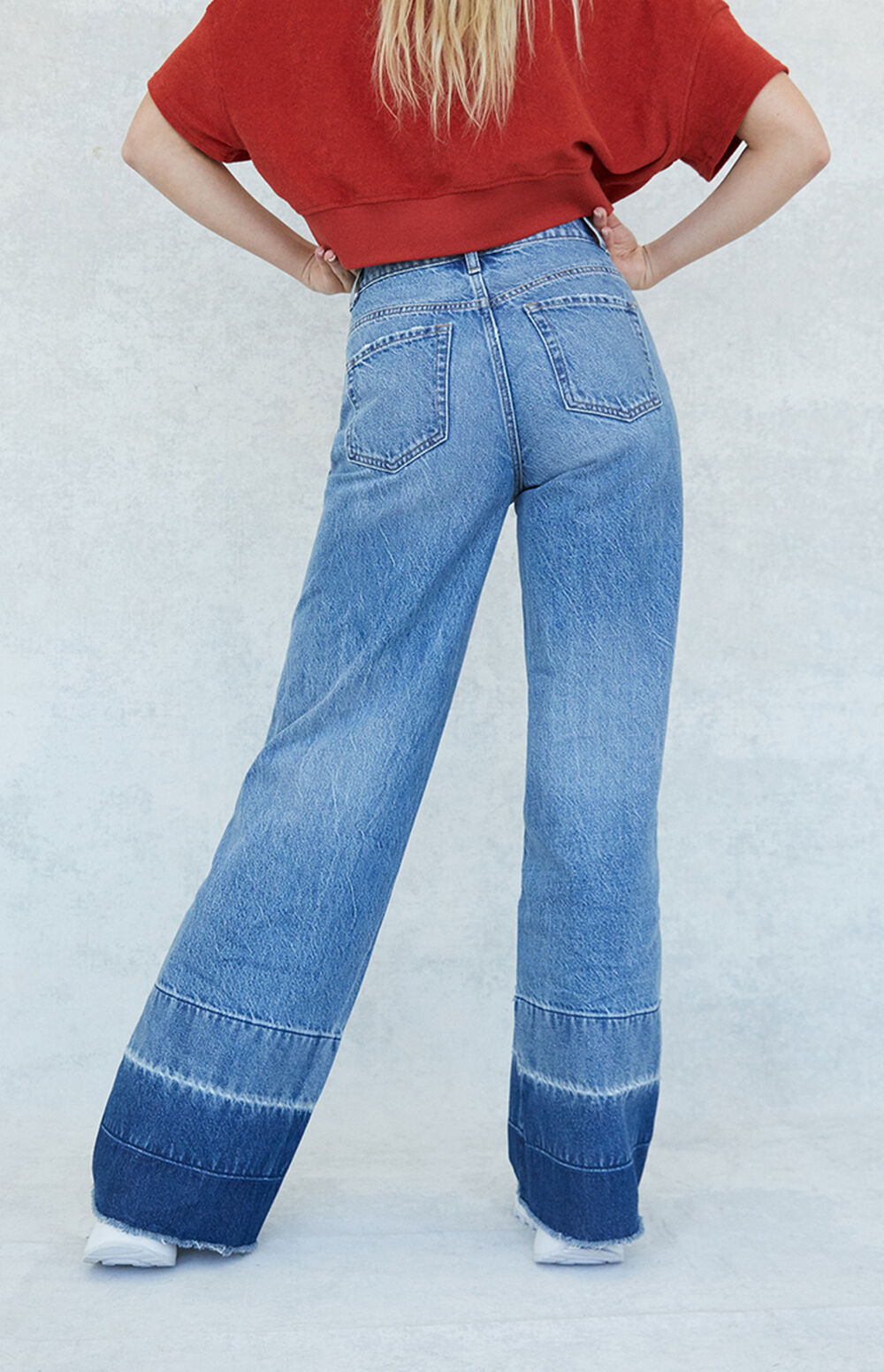 pacsun high rise straight
