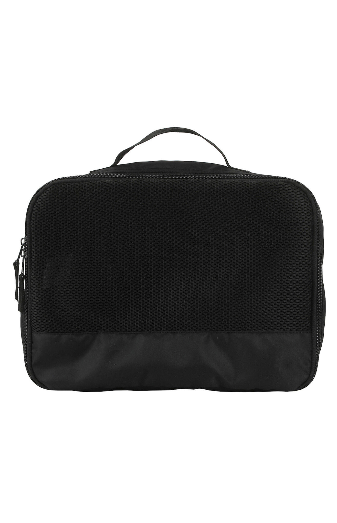 Black 4-Piece Packing Cube & Luggage Tag Set