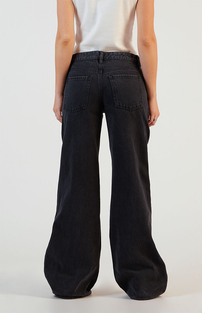 Low Rise Baggy Jeans 24 ブラック Amazon.com: Kodaruber Women Low Waisted Baggy Jeans Vintage Mid
