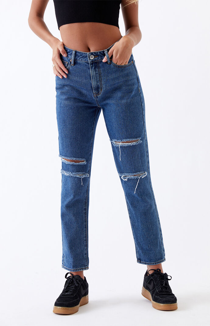 PacSun Dark Mom Jeans | PacSun