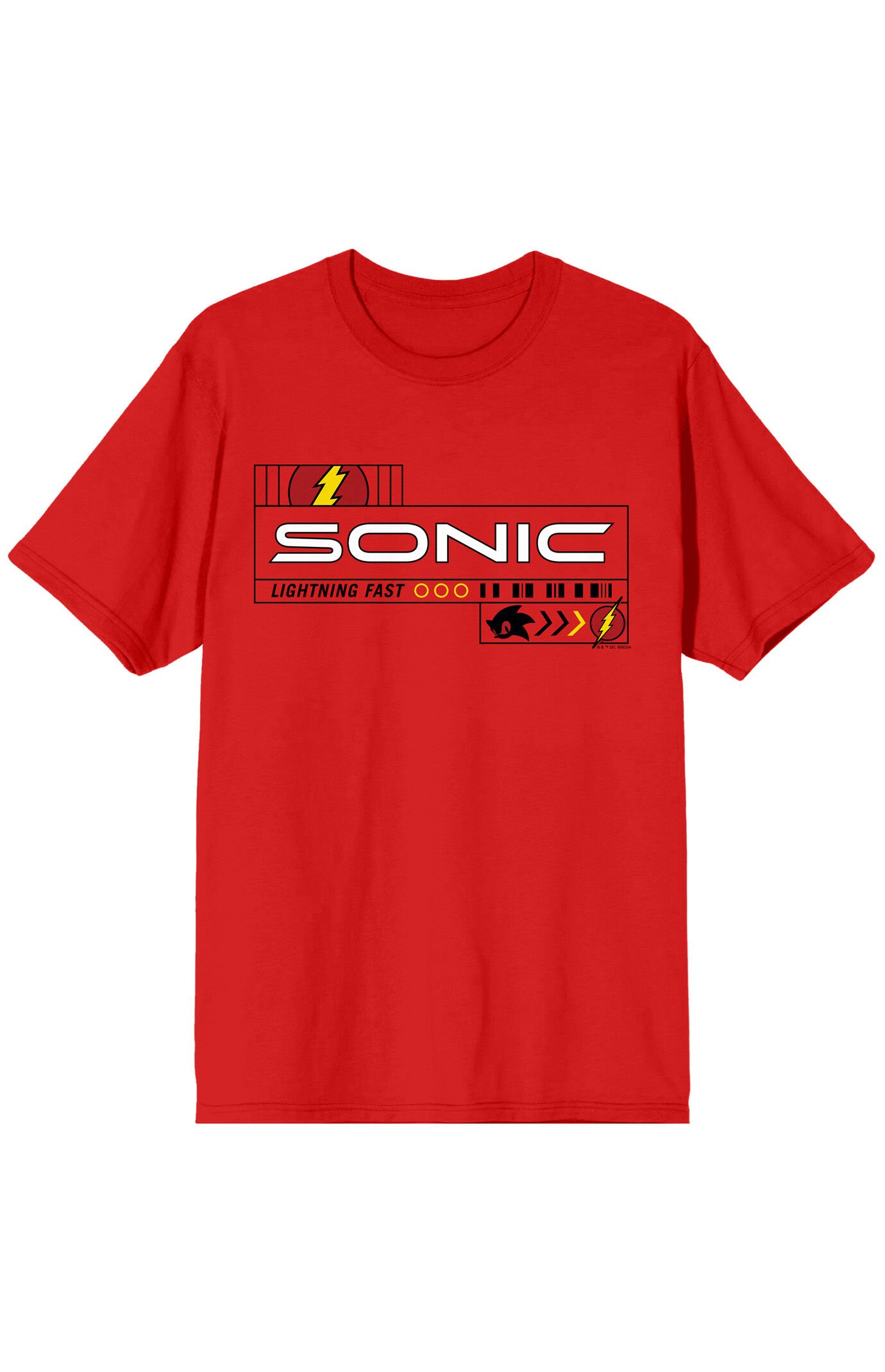  DC X Sonic Lightning Fast T-Shirt