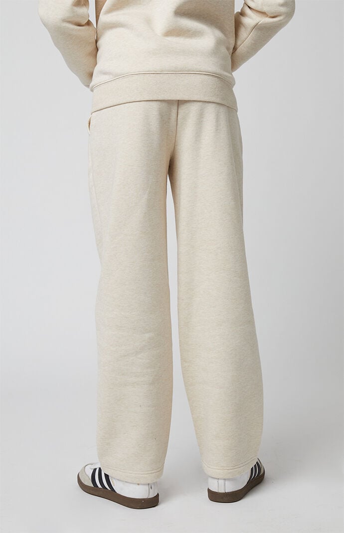 パンツ [MATINKIM]patch point sweatpants in ivory PATCH POINT SWEATPANTS IN IVORY – Matin Kim