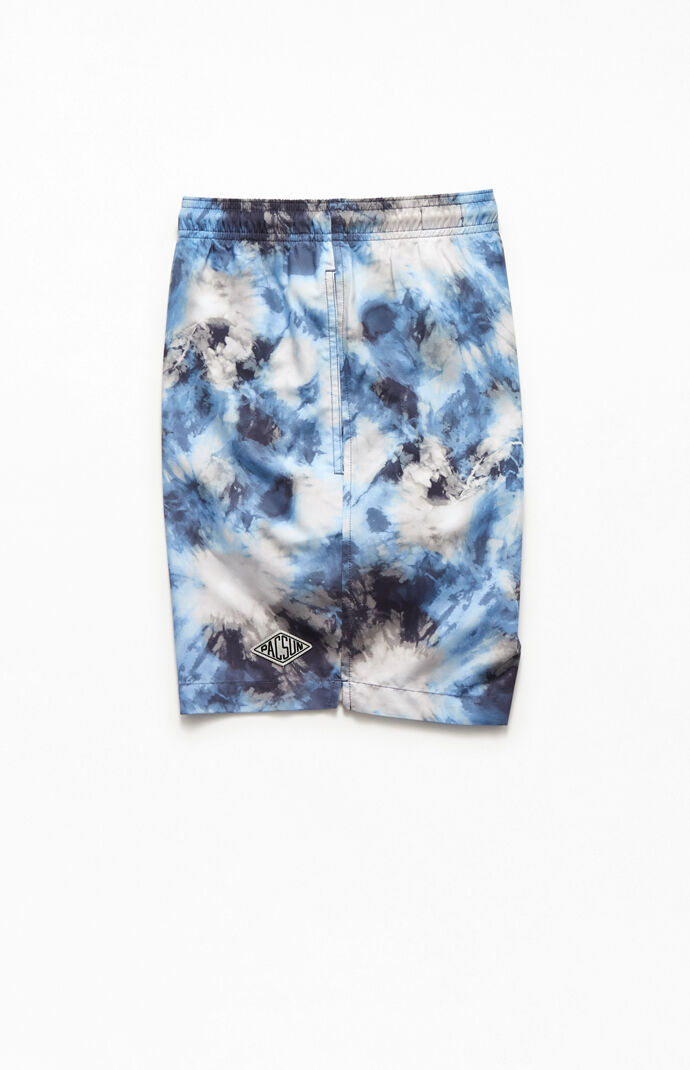 Mixed Dye Effects 17" Swim Trunks