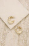 SIMPLE CRESCENT GOLD EARR SIMPLE CRESCENT GOLD EARR image number null