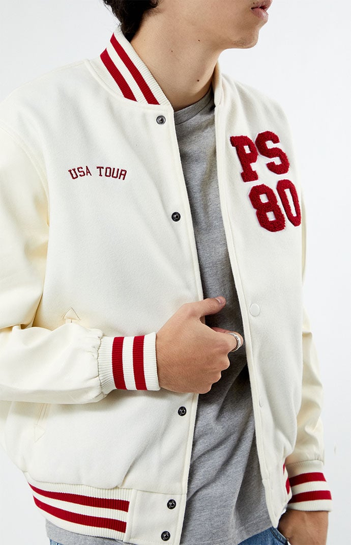 PacSun Golden State Varsity Jacket PacSun