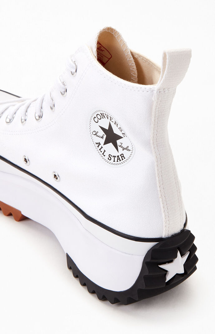 Converse White Run Star Hike High Top Shoes | PacSun