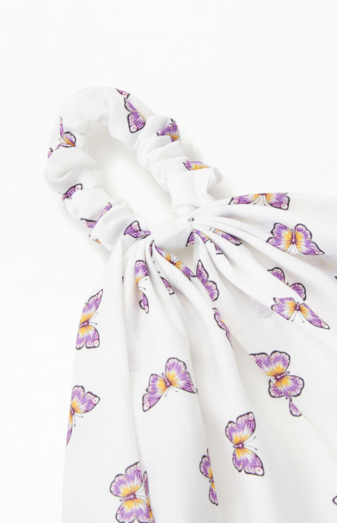 Royal Butterfly Flowy Scrunchie