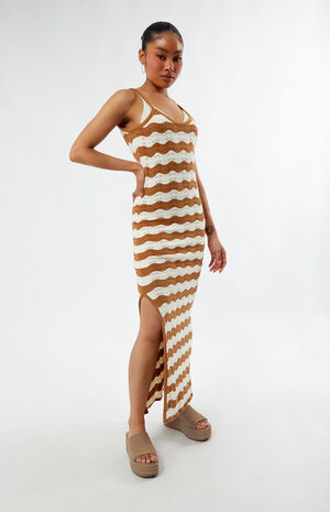 Sunny Knit Midi Dress image number 1