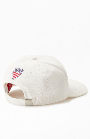 Team USA  Corduroy Strapback Dad Hat image number 2