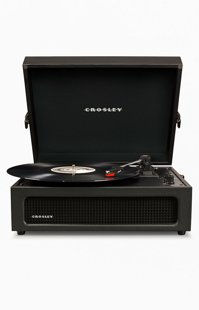 Black Voyager Record Player