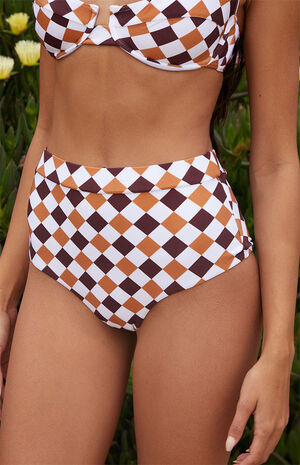 Pennie High Waisted Bikini Bottom image number 4