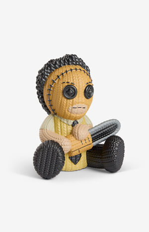 The Texas Chainsaw Massacre Metallic Leatherface Collector Edition 394 Knit Series Vinyl Figure image number 3