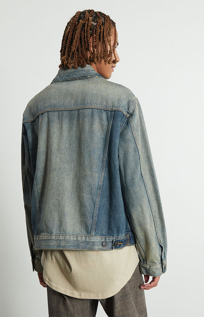 PacSun Dark Wash Classic Fit Trucker Jacket PacSun