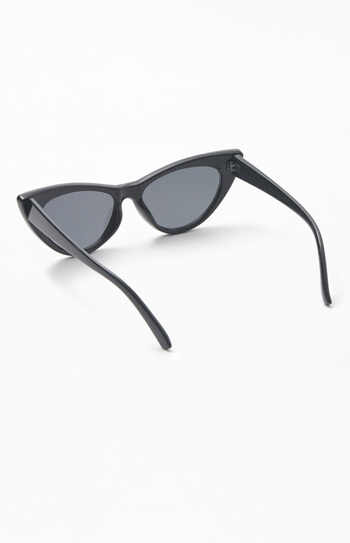 Black Starred Cat Eye Sunglasses