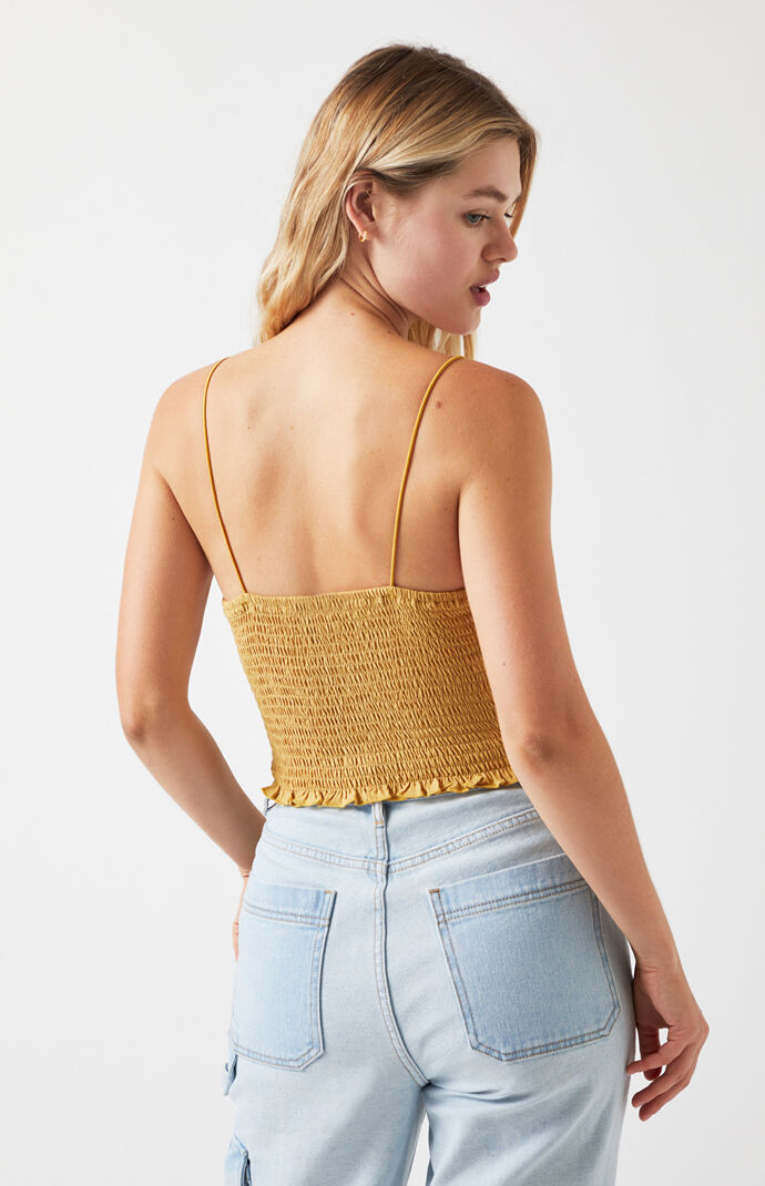 Smocked Bodice Cami Top