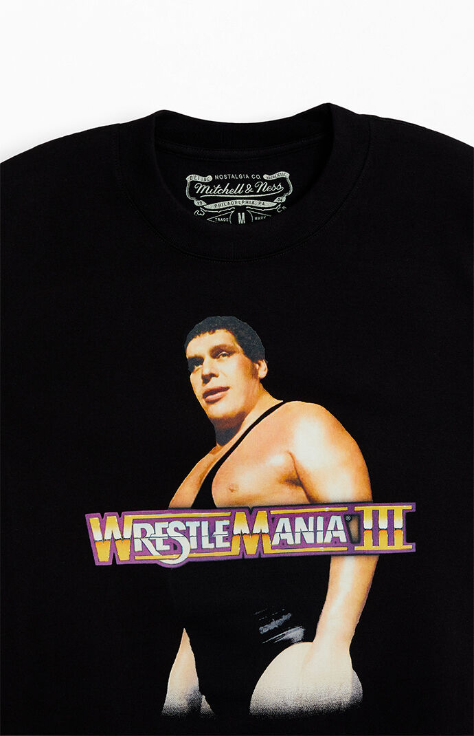 激レア アングラThe Halfsizegiants Mitchell & Ness Wrestlemania Legends Wrestlemania Andre The Giant