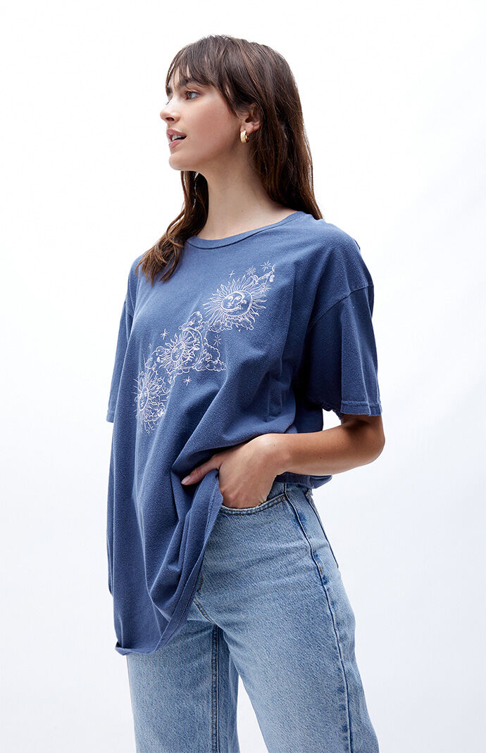 Pacsun sun and moon sales shirt
