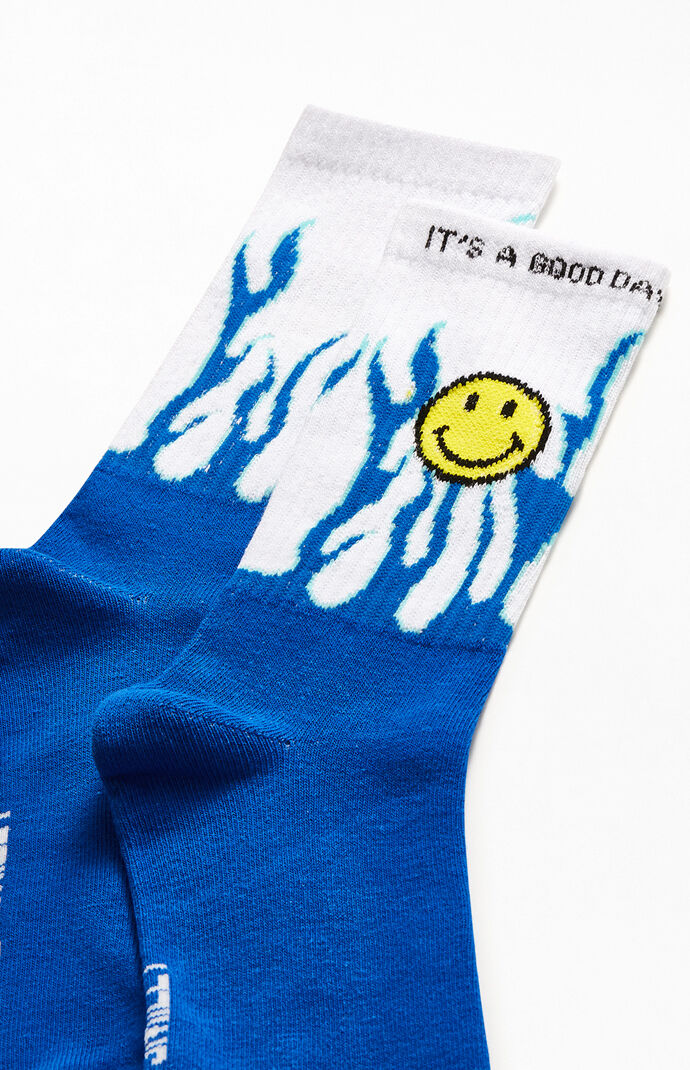 Smiley Flames Socks
