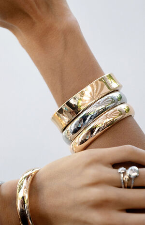 Squared Shine Bangle image number 7