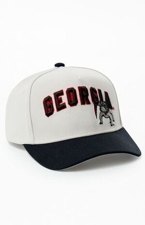 NCAA Georgia Bulldogs Pinch Snapback Hat image number 1