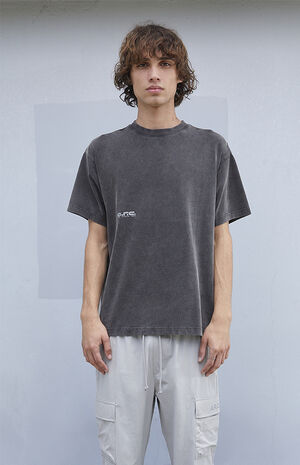 Black Vintage Wash Comfort Heavyweight T-Shirt image number 4