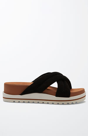 Women's Black Veria Sandals image number 2