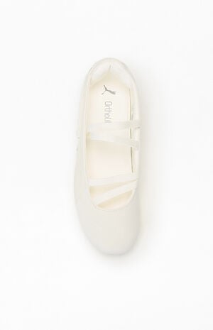 Women's Cream Speedcat Ballet Python II Sneakers image number 5