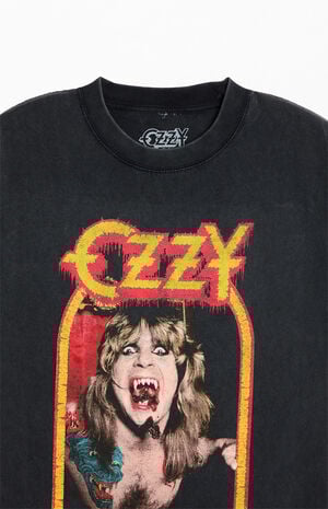 Ozzy Osbourne Vampire Teeth Vintage Wash T-Shirt image number 2