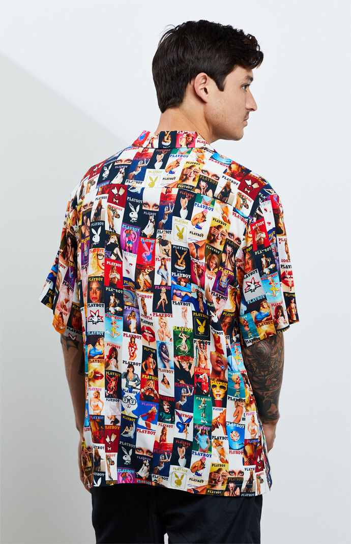 By PacSun Cover Collage Camp Shirt