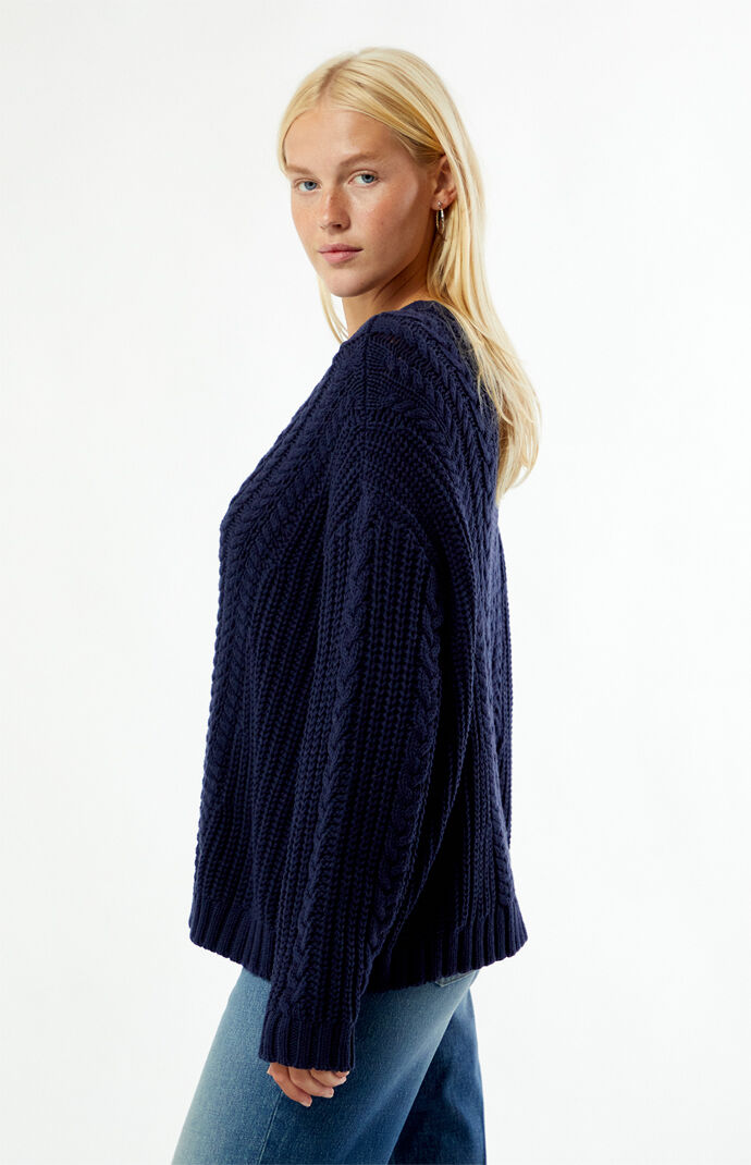 Your Favorite Magnolia Cable Knit Oversized Sweater | Pacsun