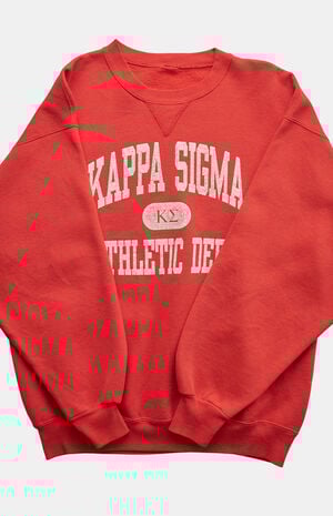 90s Kappa Sigma Athletic Dept Crew Neck Sweatshirt image number 2