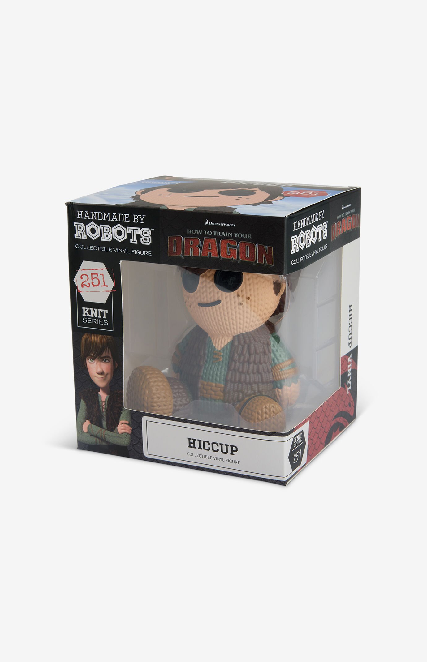 How to Train Your Dragon Hiccup 251 Knit Series Vinyl Figure