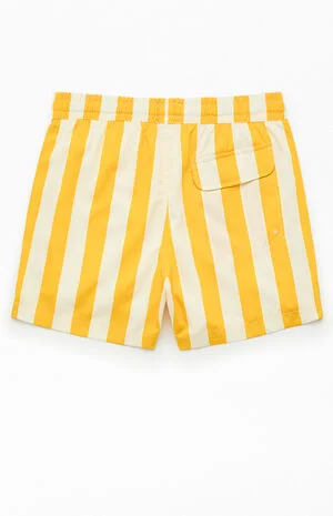 Striped Travel 4.5" Swim Trunks image number 2