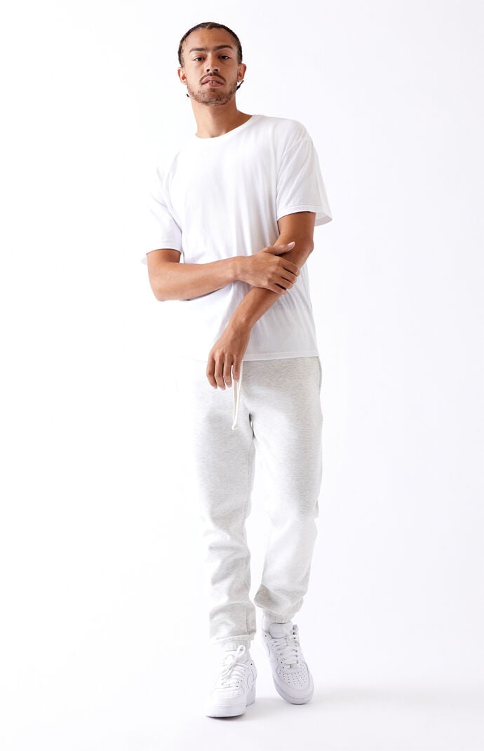 mens white sweats
