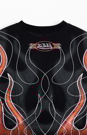 Logo Flame Cropped T-Shirt image number 4