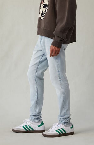 Bryce Stacked Skinny Jeans Stretch Light Indigo image number 3