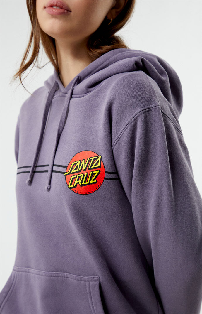 Santa cruz store purple hoodie