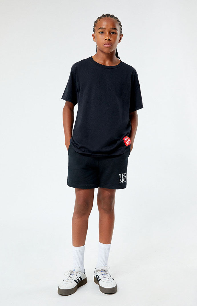 The Met x PacSun Kids Logo Sweat Shorts PacSun