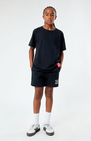 x PacSun Kids Logo Sweat Shorts image number 1