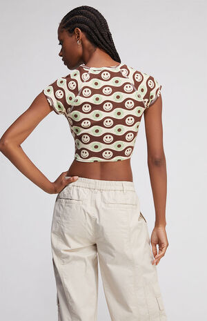 Happy Face September Raglan T-Shirt image number 3