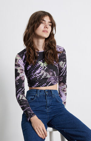 Tie Dye Crop Top image number 1