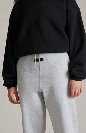 Essentials Light Heather Grey Sweatpants image number 5