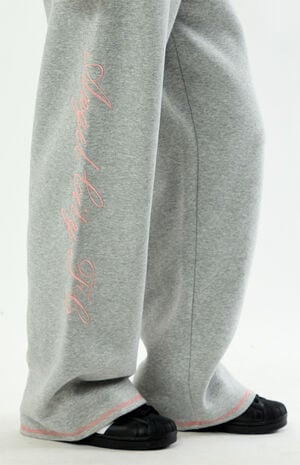 Coverstitch Baggy Sweatpants image number 4