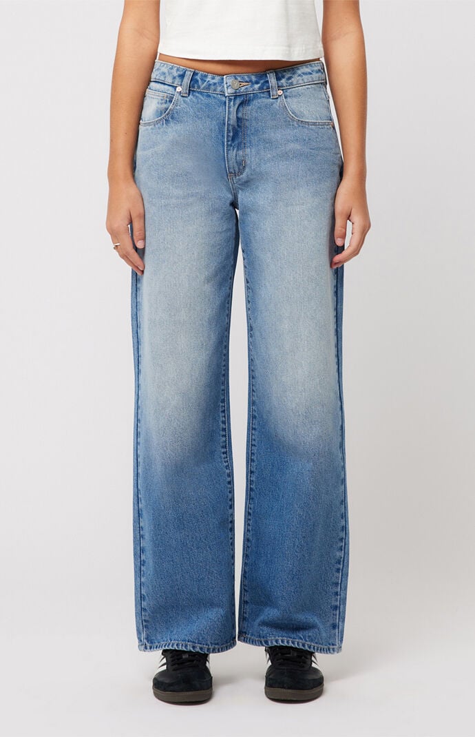 ABRAND Jenna 95 Mid Rise Baggy Jeans