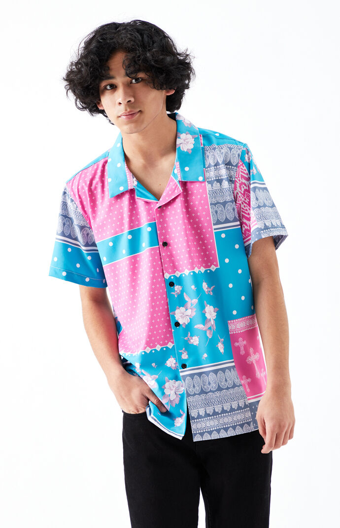 Paisley Multi-Colored Camp Shirt