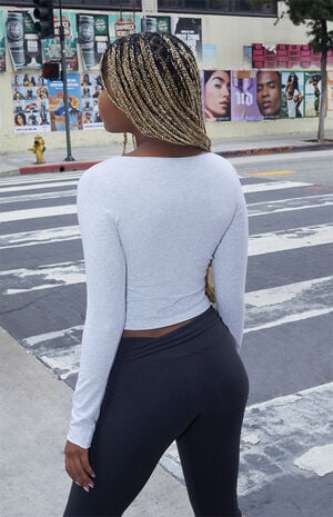 Charlize Cinched Long Sleeve Top image number 3