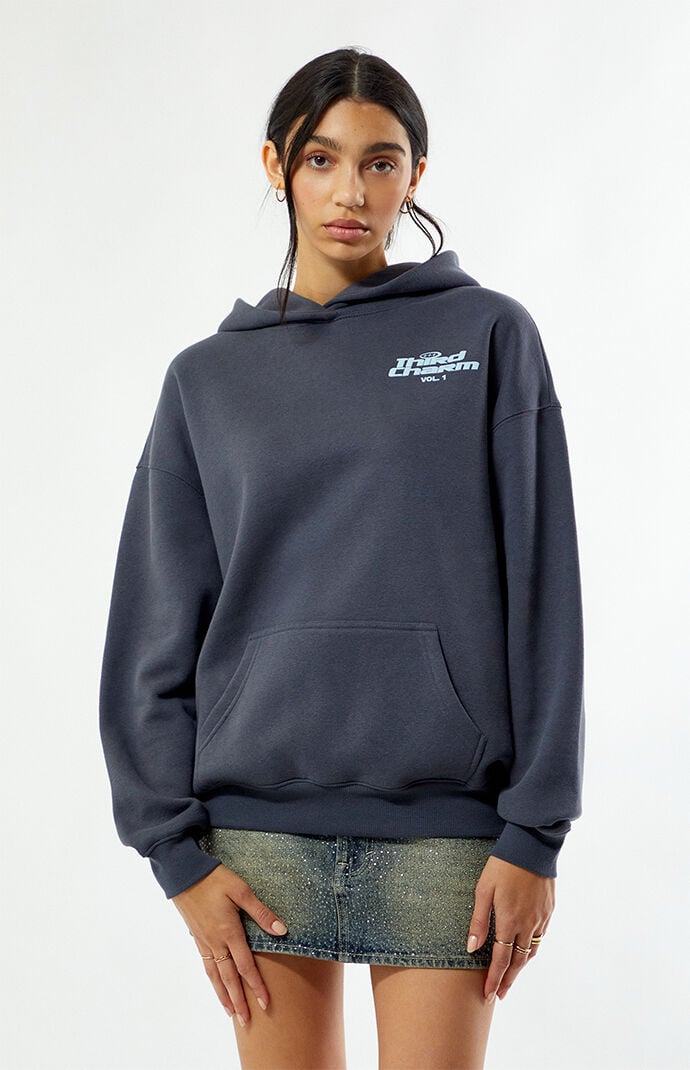 Third Charm Black Puff Graphic Vol. 1 Hoodie