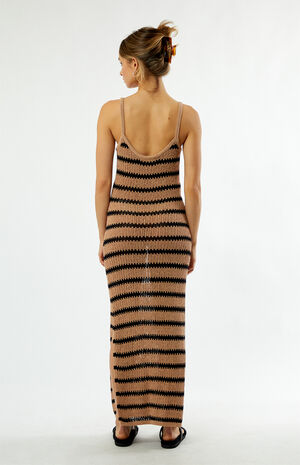 Sol Stripe Knit Maxi Dress image number 4