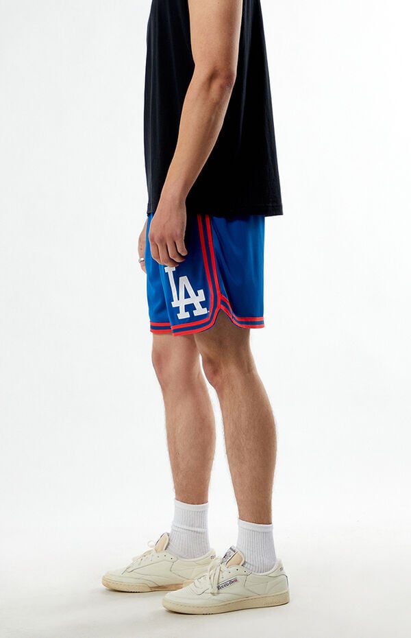 Mitchell & Ness LA Dodgers Overtime Win Mesh Shorts