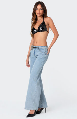 Sabina Sequin Bralette image number 3